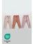 Candy 3lü %100 Pamuk Bebek Tayt Pantolon Set 4
