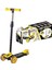 Cool Wheels Twist LED Işıklı 3 Tekerlekli Scooter Sarı 1