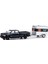 Greenlight 1/64 2023 Ram 2500 With Small Cargo Trailer Model Araba 1