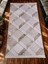 Dinar Motif Bej Kahverengi Kaymaz Taban Kesme Yolluk Halı Modern Desen 3