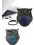 Baykuş Görünümlü Işıklı Bluetooth Speaker Bluetooth Hoparlör 4