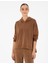 Kadın Kahverengi Oversize Sweatshirt 50290985-VR029 1