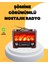 Taşınabilir Şömine Görünümlü Bluetooth Hoparlör – Solar Şarjlı, Alev Işıklı, 7W Ses 1