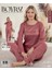 Boyraz 0154 Kadın Sandy Soft Uzun Kol Pijama Takımı 1