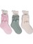 Katamino Ceylan Aksesuarlı Kız Bebek Havlu Soket Çorap 450908 Asorti 1