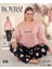 Boyraz 0150 Kadın Battal Uzun Kol Pijama Takımı 1