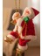 Yılbaşı Süsü Noel Baba Biblo Figür 25 cm – Zincirli Tırmanan 1