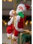 Yılbaşı Süsü Noel Baba Biblo Figür 25 cm – Zincirli Tırmanan 2