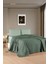 Kristal Bamboo Lastikli Çarşaflı Çift Kişilik Pike Takımı Yeşil 1