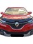 Renault Kadjar 2014+ Araca Özel Kaput Rüzgarlığı A+ Pianoblack 4mm 1