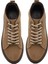 Erkek Vizon Bağcıklı Kalın Tabanlı Nubuk Deri Sneaker 25WFD6612V3 7