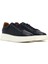 Erkek Lacivert Bağcıklı Kalın Tabanlı Deri Sneaker 25WFD632318 3
