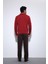Kırmızı Polo Yaka Basic Erkek Kazak 10