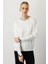 Biye Detaylı Basic Triko Kazak-Kemık 3