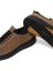 Erkek Vizon Bağcıklı Kalın Tabanlı Nubuk Deri Sneaker 25WFD6851V3 10