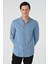 Indigo Regular Fit Hakim Yaka Erkek Gömlek 4