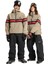 Snow Down Cargo Erkek Siyah Snowboard Pantolonu 6