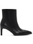 Kadın Siyah Ince Topuklu Deri Bot 25WFD491418 1