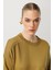 Omzu Düğme Detaylı Triko Tunik-Y.YEŞİLİ 5