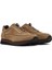 Erkek Vizon Bağcıklı Kalın Tabanlı Nubuk Deri Casual Sneaker 25WFD6951V3 3