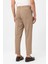 Bej Yüksek Bel Straight Fit Erkek Pantolon 6