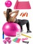 13 Lü Pilates Seti Topu 3 Lü Pilates Bandı Lastiği Dambıl Minder Atlama Ipi El Yayı 3