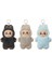 Labubu Karakter Peluş Anahtarlık 3’lü Set | Sevimli Mini Oyuncak Figür 1