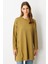 Yırtmaç Detaylı Triko Tunik-Y.YEŞİLİ 4