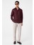 Bordo 100% Keten Comfort Fit Erkek Gömlek 2