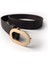 Oval Tokalı Kemer Acı Kahve 3