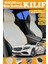 Mercedes C200 Uyumlu Bej Prestij Serisi Dokuma Kumaş Oto Koltuk Kılıfı Ön Tam Arka Alt 1