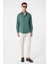 Yeşil Slim Fit Erkek Gömlek 3