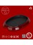 Döküm Oval Fajita Tabağı Ölçü 26X19CM.-BORDO 4