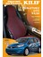 Nissan Note Uyumlu Kırmızı Prestij Serisi Dokuma Kumaş Oto Koltuk Kılıfı Ön Tam Arka Alt 1