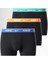 Dri Fit Ultra Stretch 3 Pack Micro 3 Lü Paket Kısa Boxer Siyah 3 Renk Bantlı 1
