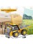 Uzaktan Kumandalı Full Fonksiyon Metal Premium Model Bulldozer, Ekskavatör ve Kamyon 1:16 Ölçek Şarjlı Sesli Işıklı 3 Model (Tam Fonksiyon) (Kamyon) 7