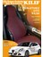 Alfa Romeo Giulietta Uyumlu Kırmızı Prestij Serisi Dokuma Kumaş Oto Koltuk Kılıfı Ön Tam Arka Alt 1