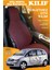 Opel Meriva Uyumlu Kırmızı Prestij Serisi Dokuma Kumaş Oto Koltuk Kılıfı Ön Tam Arka Alt 1