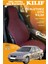 Opel Vectra Uyumlu Kırmızı Prestij Serisi Dokuma Kumaş Oto Koltuk Kılıfı Ön Tam Arka Alt 1