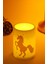 Unicorn LED Mum Bardak Tipi Pilli Dumansız Alevli Dekoratif Yapay Mum Işıldak Dekor Lambası 10 cm 3