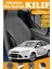 Ford Focus 3 Uyumlu Siyah Prestij Serisi Dokuma Kumaş Oto Koltuk Kılıfı Ön Tam Arka Alt 1