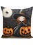4 Lü Çift Taraflı Dijital Baskı Kırlent Kılıfı Hallowen/cadılar Bayramı Desenli Çocuk Odası 2