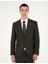 Erkek Kahverengi Slim Fit Takım Elbise 50292221-VR029 3