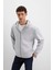 Erkek Kapüşonlu Fermuarlı Sweatshirt M0S10312 Gri 2