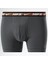 Dri Fit Ultra Stretch 3 Pack Micro 3 Lü Paket Kısa Boxer Antrasit 3 Renk Bantlı 3