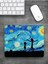 Van Gogh Yıldızlı Gece De Çocuklar Baskılı Dikdörtgen Mouse Pad Bskbzr 1