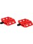 Çivili Platform Pedal Rulmanlı - Kırmızı 1