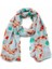 Balık Desenli Kadın Şal Standart Renk Y1884201_089 4