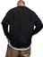 Erkek Düz Siyah Baskısız Bisiklet Yaka Oversize Sweatshirt Sweat Erkek Spor Gym Fitness Sweatshirt 9