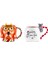 New Year Yılbaşı Animal Dog & Cat 2'li Mug Seti 5